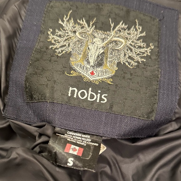 Nobis Navy Blue Little Kimmarut Kids Parka - Picture 3 of 4